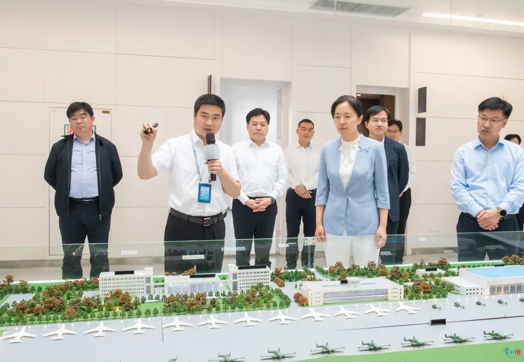 市长盛蕾调研低空经济发展情况