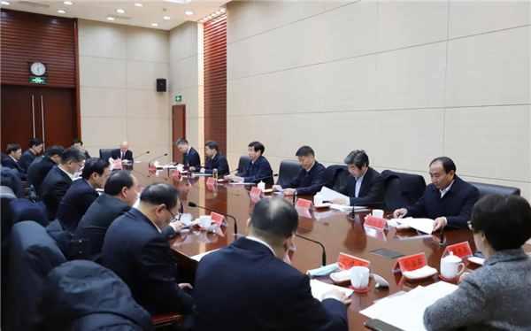 市委召开市十六届人大五次会议各代表团召集人会议