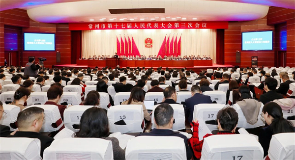 市十七届人大三次会议举行第二次全体会议